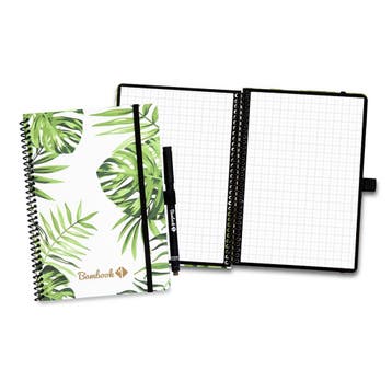 Bambook Tropical uitwisbaar notitieboek - A5 - Geruite, Ophalen of Verzenden, Nieuw