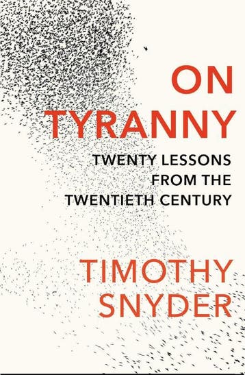On Tyranny | Timothy Snyder | Nieuw, Ophalen of Verzenden, Nieuw, Timothy Snyder