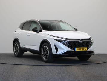 Zakelijke Lease |  Nissan QASHQAI 158pk MHEV Xtronic N-Conne, Automaat, Gebruikt, Euro 6, Wit