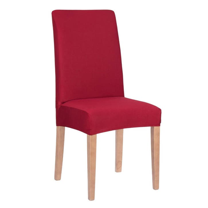 Stoelhoes - Voor Eetkamerstoelen - Met Stretch - Rood, Zakelijke goederen, Horeca | Meubilair en Inrichting, Ophalen of Verzenden
