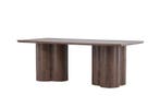 Eettafel Oakly 210x100 cm Eikenhout Bruin Fineer Jorn, Verzenden, Nieuw