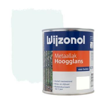 Wijzonol Metaallak Hoogglans IJswit 9100 750 ml, Ophalen of Verzenden, Nieuw