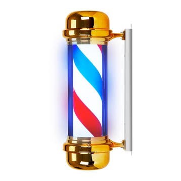 ACTIVESHOP Verlichte Plafondlamp BB02 Barber Shop, Huis en Inrichting, Tafels | Salontafels, Ophalen of Verzenden, Nieuw