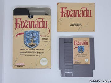 Nintendo Nes - Faxanadu - FRA, Spelcomputers en Games, Verzenden, Gebruikt