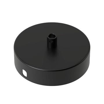 Plafondkap | Calex (Rond, 1 lamp, Mat zwart), Huis en Inrichting, Lampen | Hanglampen, Verzenden, Nieuw