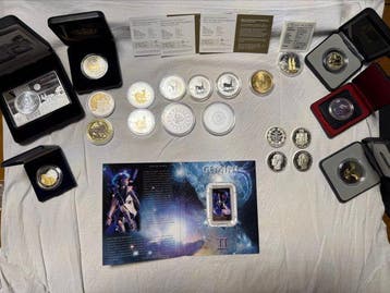 Wereld. Diverse collection, incl. Silver, Lot of 22 Coins