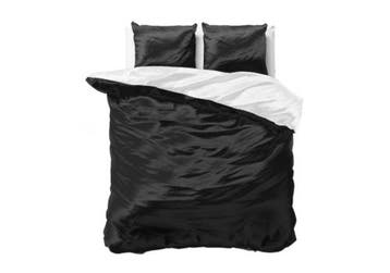 Sleeptime Beauty Double Face Dekbedovertrek Black/White - 24, Nieuw