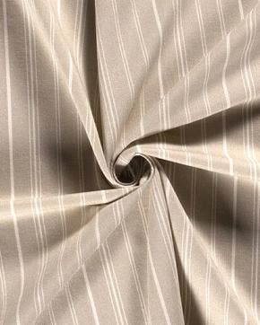 Viscose Linnen Strepen Beige, Nieuw, Beige