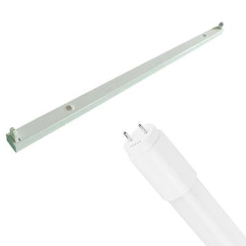 LED TL Armatuur met T8 Buis - Aigi Dybolo - 120cm Enkel -, Ophalen of Verzenden, Nieuw, Overige fittingen