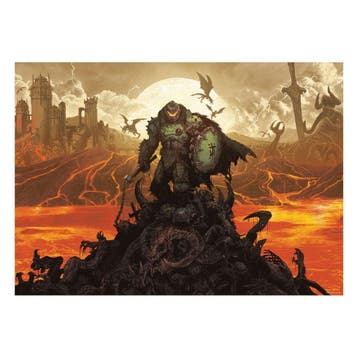 Doom: The Dark Ages Art Print Limited Edition 42 x 30 cm, Ophalen of Verzenden, Nieuw