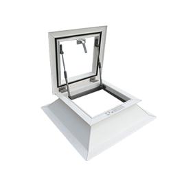 Lichtkoepel met dakbetreding dagmaat 130x130 cm, Doe-het-zelf en Verbouw, Glas en Ramen, Verzenden