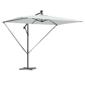 vidaXL Parasol 294 x 200 x 270 cm Polyester en Aluminium, Verzenden, Nieuw, 2 tot 3 meter