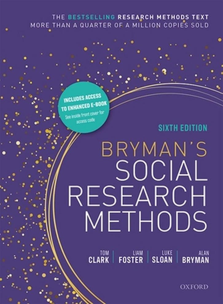 9780198796053 Brymans Social Research Methods, Boeken, Schoolboeken, Zo goed als nieuw, Verzenden