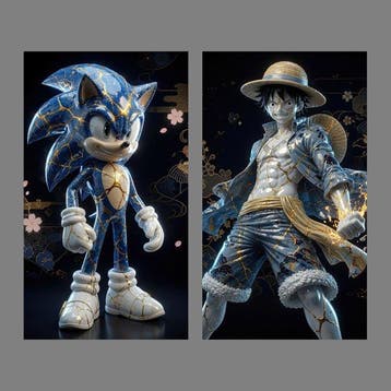 Yamila - Kintsugi Heroico: Sonic y Luffy, Nieuw