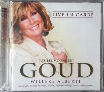 cd - Willeke Alberti - Jubileumconcert Goud - Live In CarrÃ, Verzenden, Zo goed als nieuw