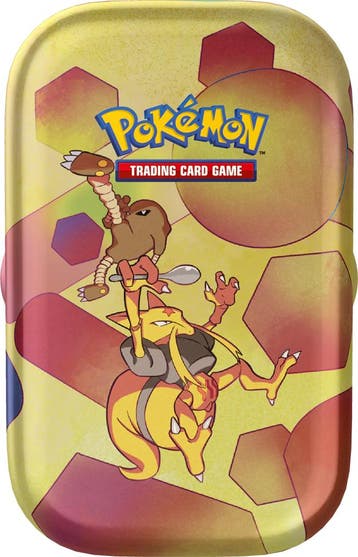 Pokemon Scarlet & Violet 151 Mini Tin Hitmonlee & Kadabra, Ophalen of Verzenden, Nieuw