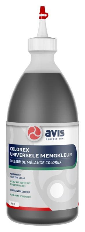 Avis colorex 500 ml, zwart, Verzenden, Nieuw