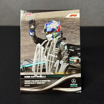 Mercedes - Topps Now - China GP 2026 Youngest ever pole, Nieuw