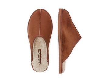 Veiling - Jack &amp; Jones Dudely Microfiber Pantoffel Almon, Kleding | Heren, Nieuw