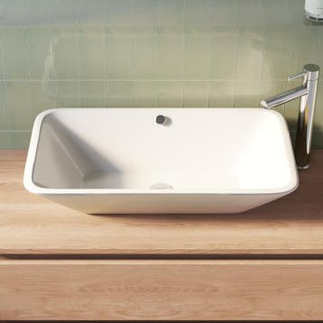 Brauer Dawn Waskom - 71 cm - met Overloop - Keramiek -, Ophalen of Verzenden, Nieuw