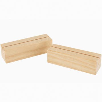10cm - Houten Houder / Standaard / Menukaarthouder - Typ...