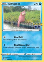 Slowpoke 019/078 Pokémon Go, Ophalen of Verzenden, Nieuw, Losse kaart, Foil