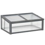 TRUUSK Koud Frame Hout - Mini Kas 100 x 65 x 40 cm - Broeika, Verzenden