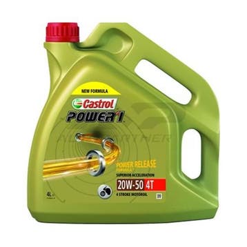 Castrol Power1 4T 20W50 4L, Verzenden, Nieuw