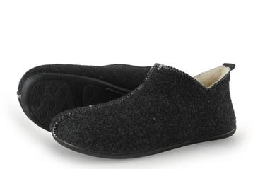 Manfield Pantoffels in maat 41 Zwart, Verzenden, Zwart, Zo goed als nieuw, Pantoffels of Sloffen