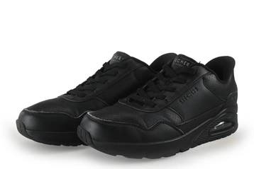 Skechers Instappers in maat 42 Zwart, Verzenden, Zwart, Overige typen, Zo goed als nieuw