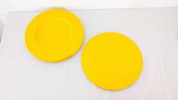 Tafelservies (6) - Staal, Laccato - Voor 6 personen