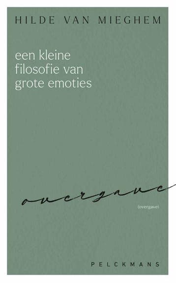 Een Kleine Filosofie Van Grote Emoties | Hilde van Mieghem, Boeken, Ophalen of Verzenden, Zo goed als nieuw, Hilde van Mieghem