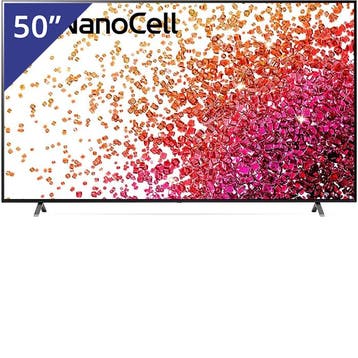 LG 50 inch/127 cm Nano LED TV, Refurbished, 100 cm of meer, LG