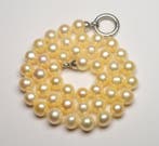 Parel - Witte cultured parels - Halsketting - 44 cm