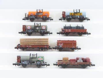 Minitrix N - o.a. 15053/13670/13639 - Modeltrein, Nieuw