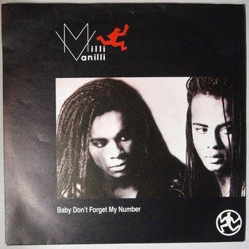 Milli Vanilli - Baby dont forget my number - Single, Verzenden, Nieuw in verpakking