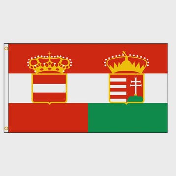 Oostenrijk Hongarije Vlag 90x150cm - Historisch Decoratief W, Verzenden, Nieuw