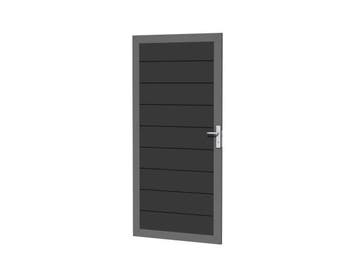 Veiling - Aluminium tuindeur - Antraciet - 183x93 cm, Tuin en Terras, Schuttingen, Nieuw