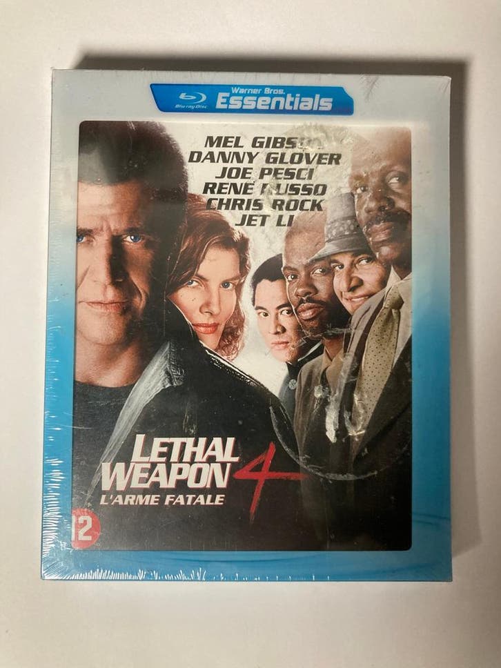 LETHAL WEAPON 4 (IN SEAL) (BLURAY), Cd's en Dvd's, Blu-ray, Gebruikt, Verzenden