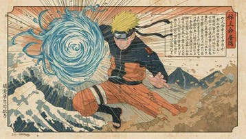 Sato Hageshi - Wave of Chakra - Naruto Shippuden - Pop Art -, Nieuw