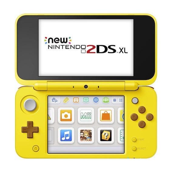 New Nintendo 2DS XL Pikachu Edition (Nette Staat), Spelcomputers en Games, Spelcomputers | Nintendo 2DS en 3DS, Zo goed als nieuw