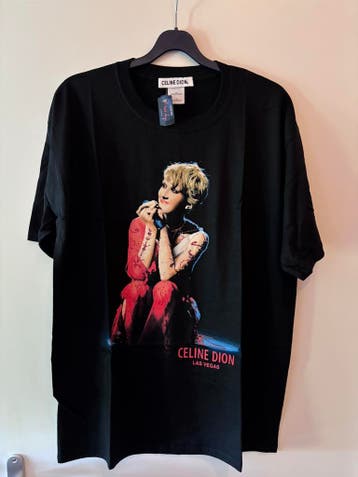 Celine Dion - Origineel Las Vegas concert T-shirt, Ophalen of Verzenden, Nieuw, Kleding