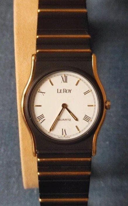 L.Leroy - CLASSICS PLACCATO ORO 18KT SWISS MADE - Dames -, Sieraden, Tassen en Uiterlijk, Horloges | Heren