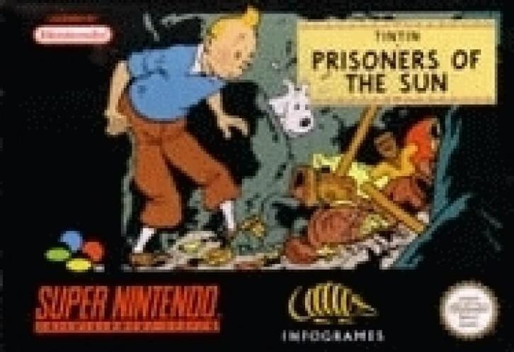 Kuifje en de Zonnetempel (Super Nintendo), Spelcomputers en Games, Games | Nintendo Super NES, Gebruikt, Verzenden