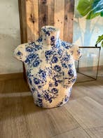 Buste, Shabby Chic using mixed media, theme: Blue Roses. -