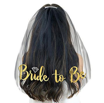 Bride to Be sluiers in 4 kleuren, Verzenden, Nieuw, Versiering, Geboorte of Huwelijk