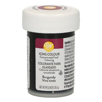Wilton Kleurstof Gel Bordeaux Rood 28g, Verzenden, Nieuw