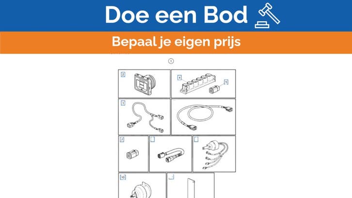 Bieden: Volvo Penta EVC steering control helm, Watersport en Boten, Overige Watersport en Boten, Nieuw, Ophalen of Verzenden