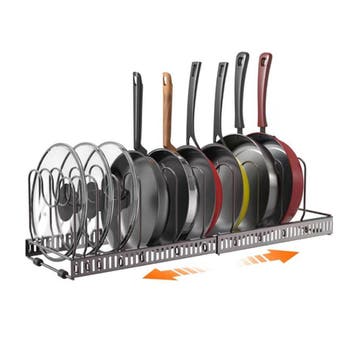 Nexxt Pan Organizer Xl Verstelbaar - Zwart, Verzenden, Nieuw