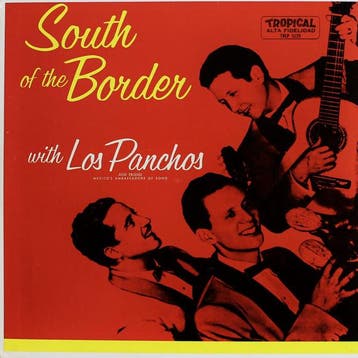LP gebruikt - Los Panchos And Friend - South Of The Border, Verzenden, Zo goed als nieuw, Overige formaten